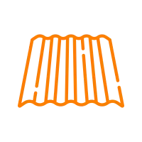 Corrugated roof sheeting